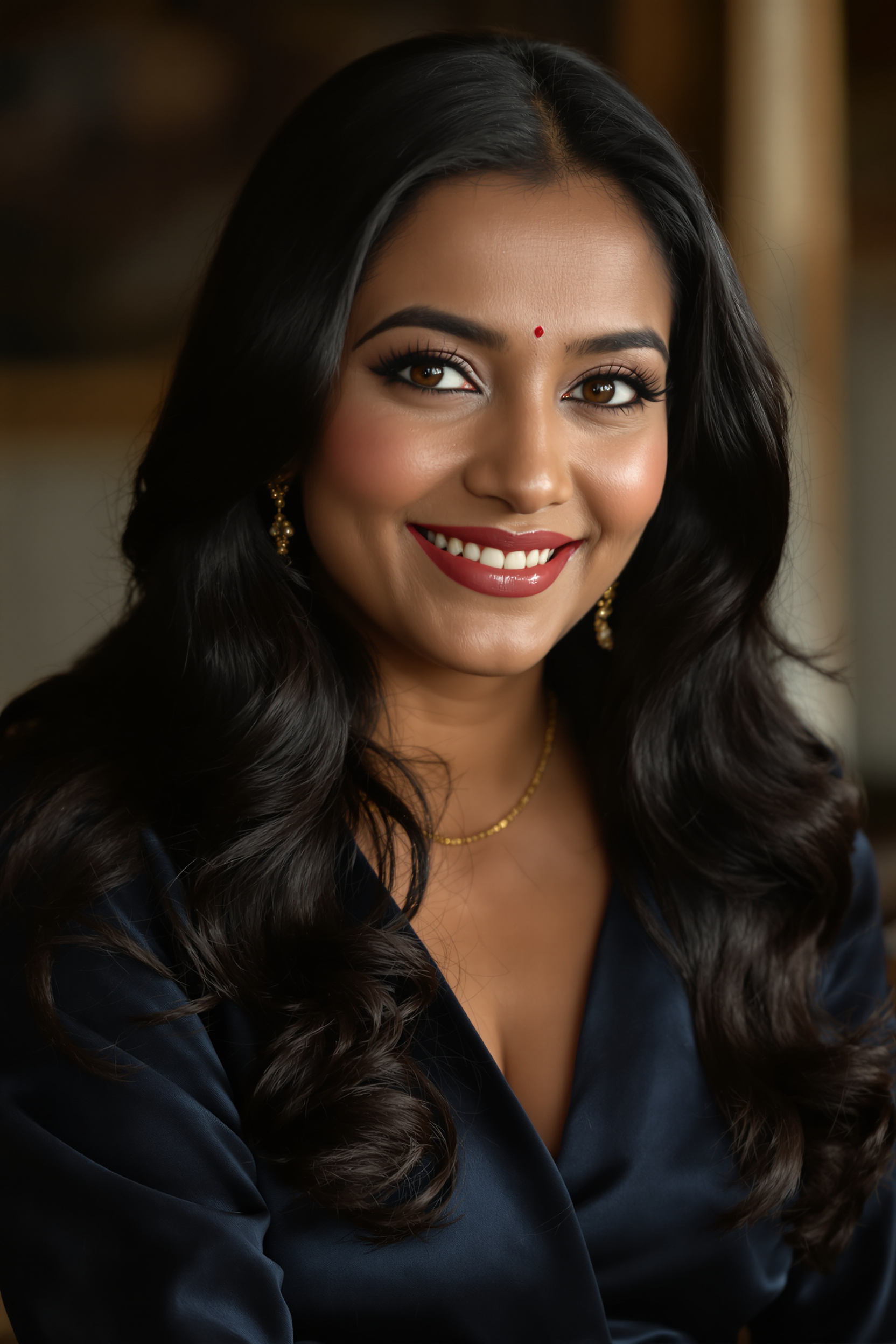 AI-generated companion portrait of Priya
